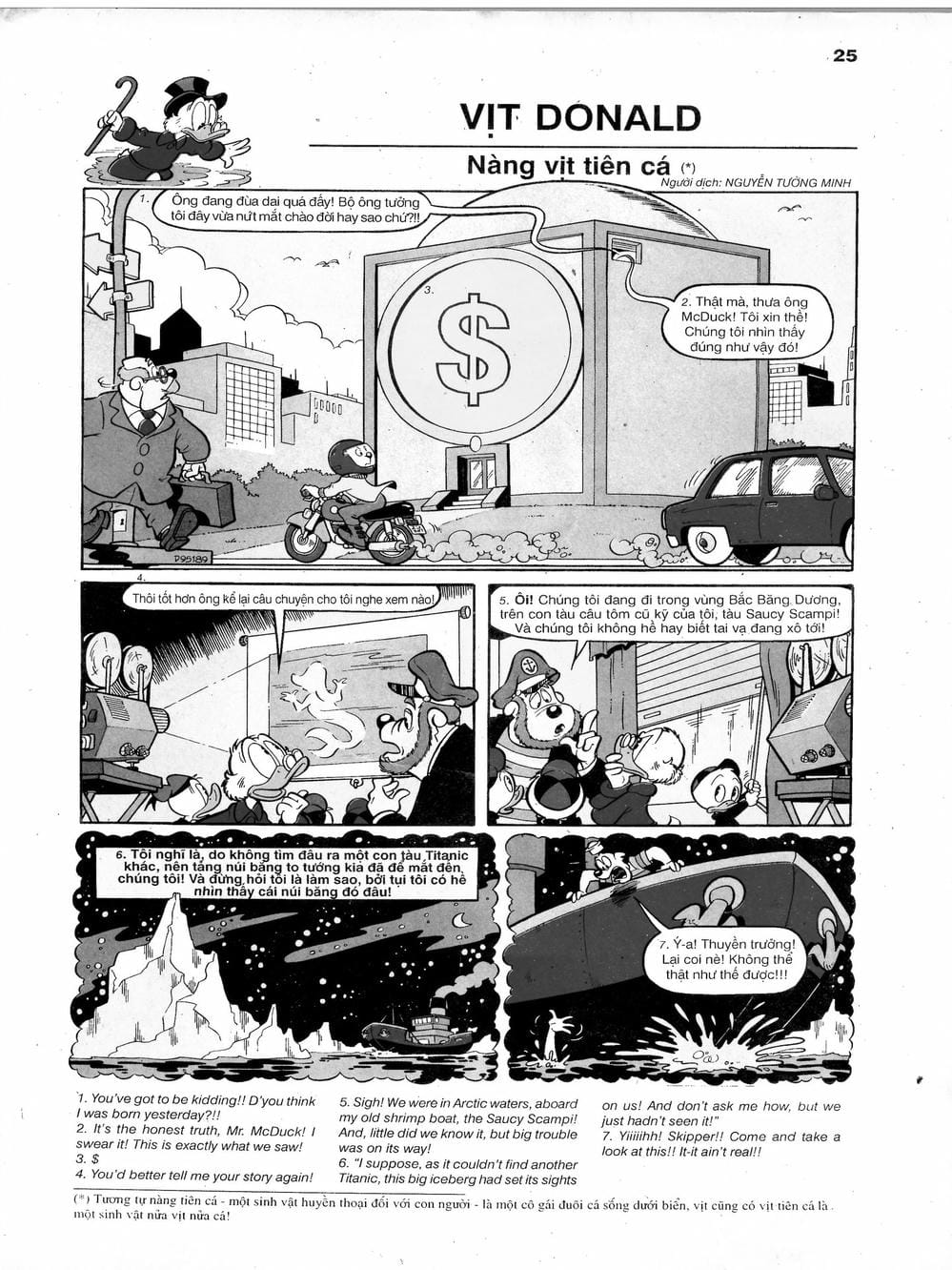 Truyện Tranh Donald Và Bạn Hữu trang 2