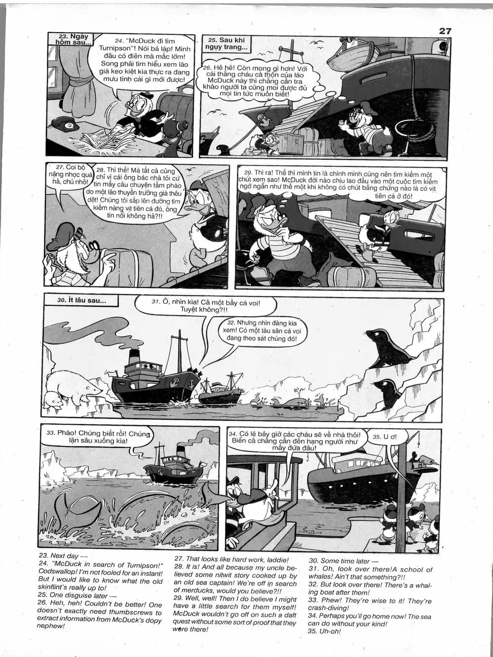 Truyện Tranh Donald Và Bạn Hữu trang 2