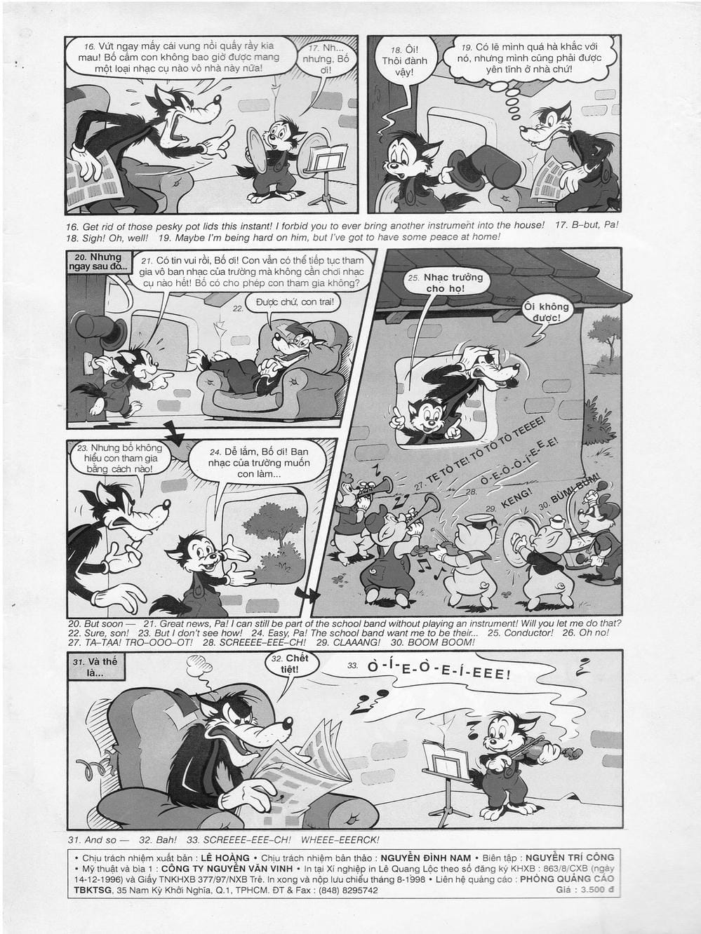 Truyện Tranh Donald Và Bạn Hữu trang 2