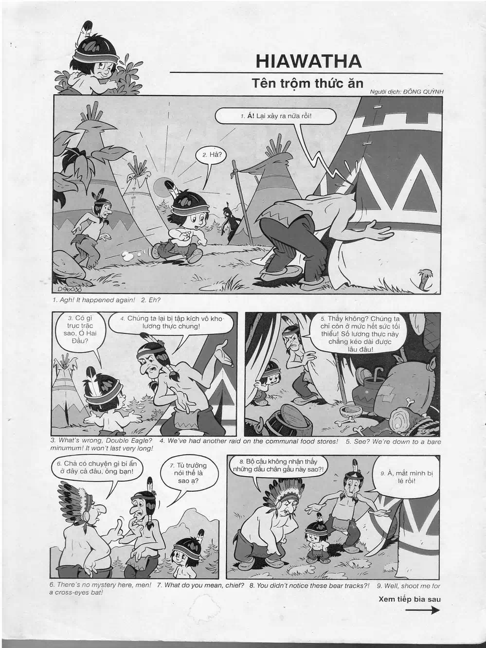 Truyện Tranh Donald Và Bạn Hữu trang 2