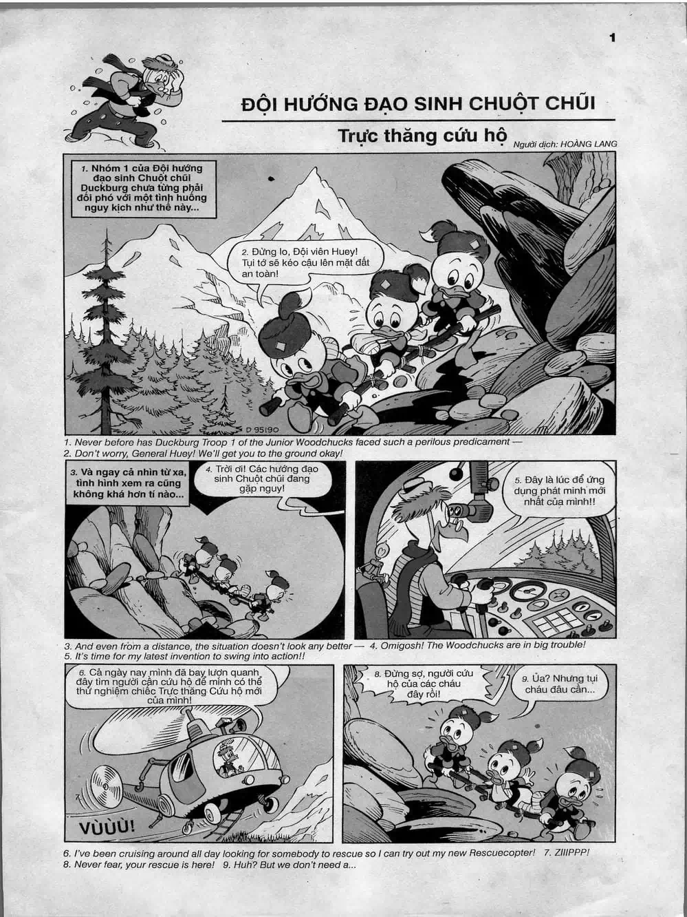 Truyện Tranh Donald Và Bạn Hữu trang 2