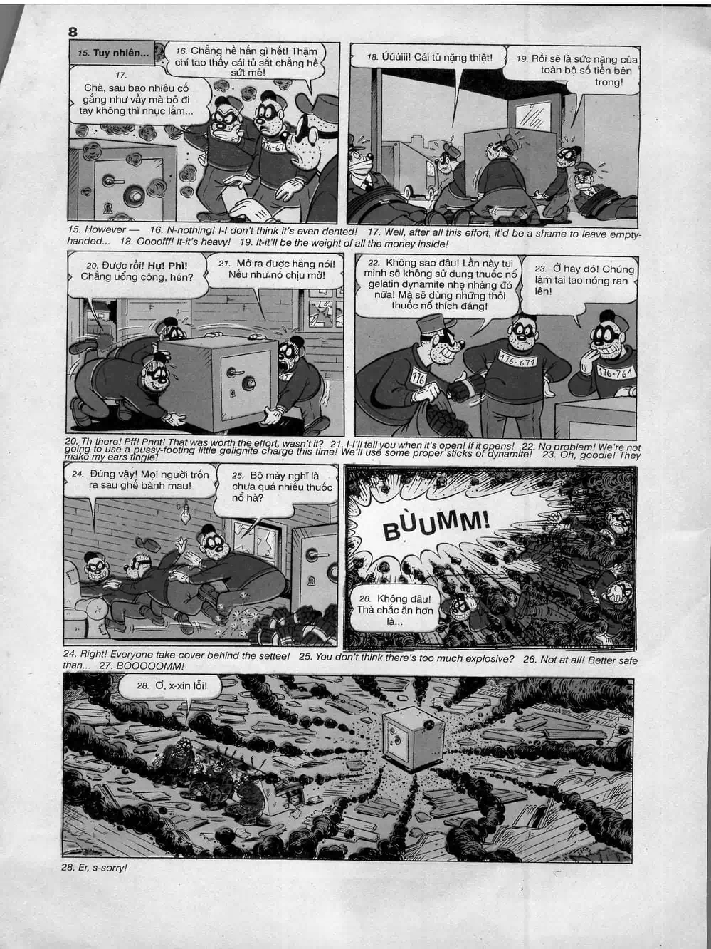 Truyện Tranh Donald Và Bạn Hữu trang 2