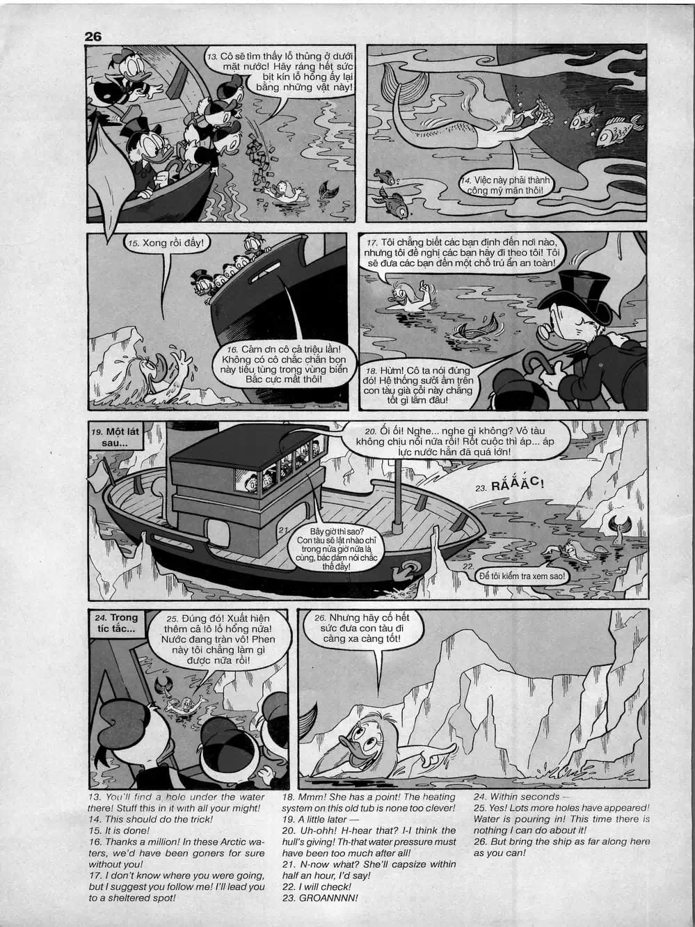 Truyện Tranh Donald Và Bạn Hữu trang 2