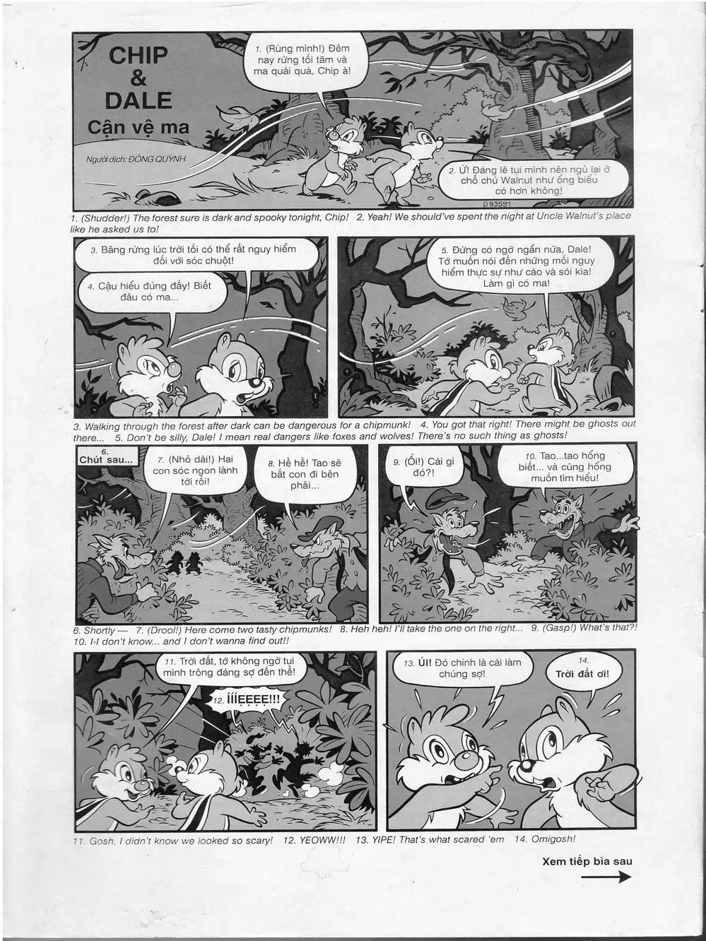 Truyện Tranh Donald Và Bạn Hữu trang 2