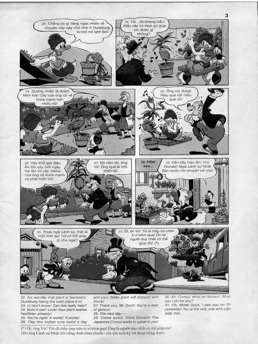 Truyện Tranh Donald Và Bạn Hữu trang 2