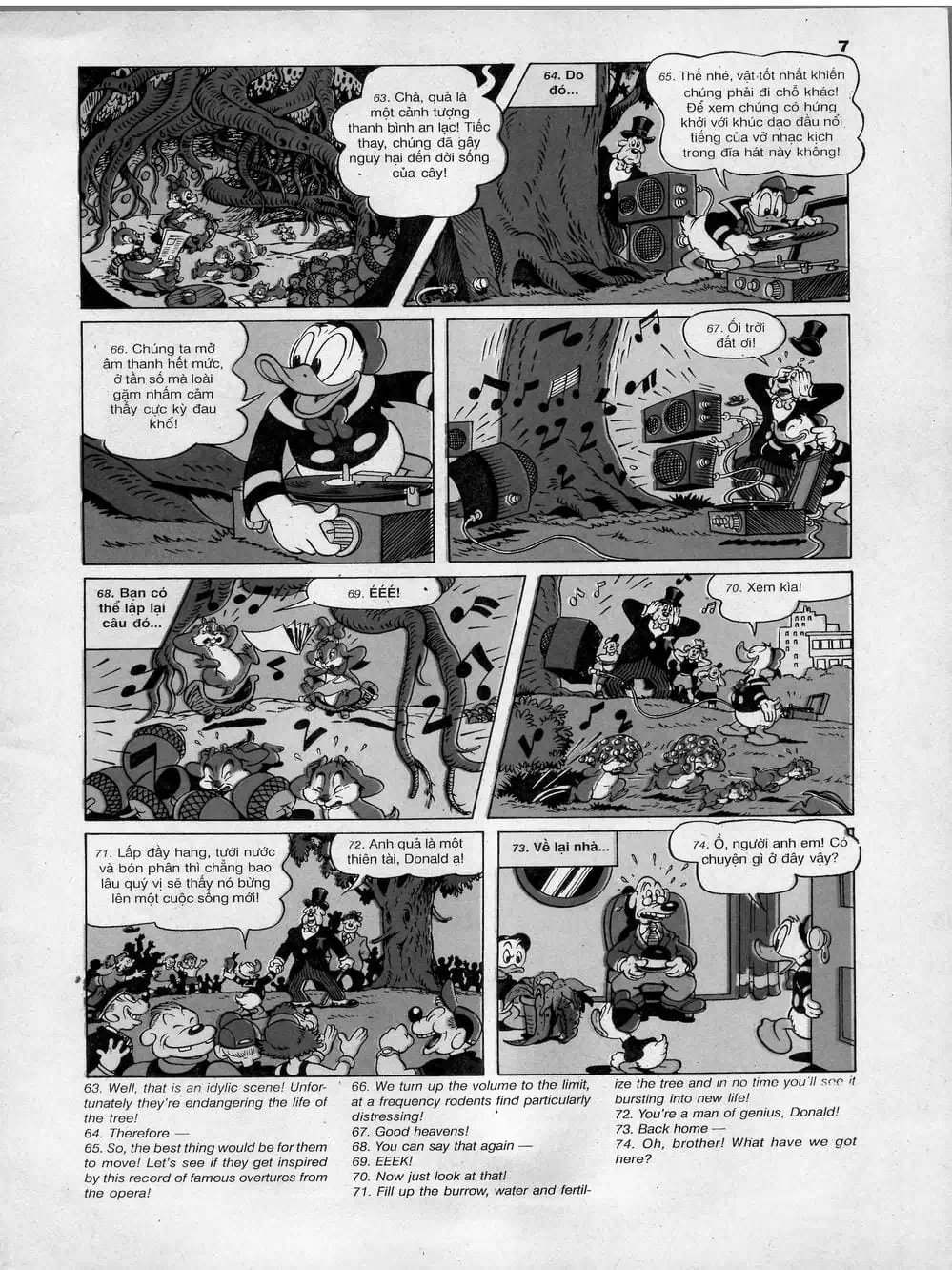 Truyện Tranh Donald Và Bạn Hữu trang 2