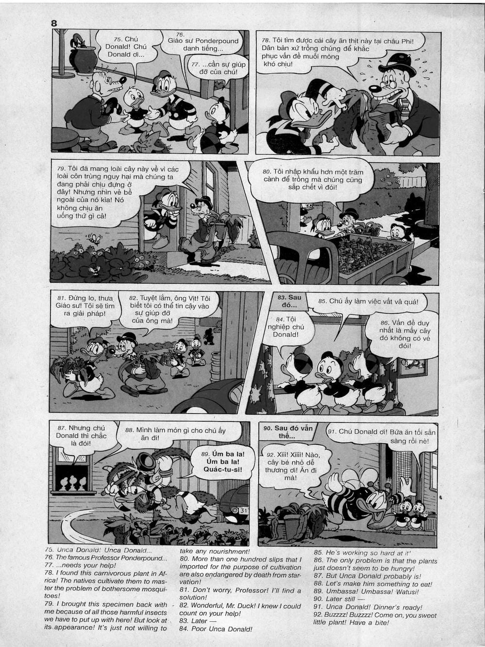 Truyện Tranh Donald Và Bạn Hữu trang 2