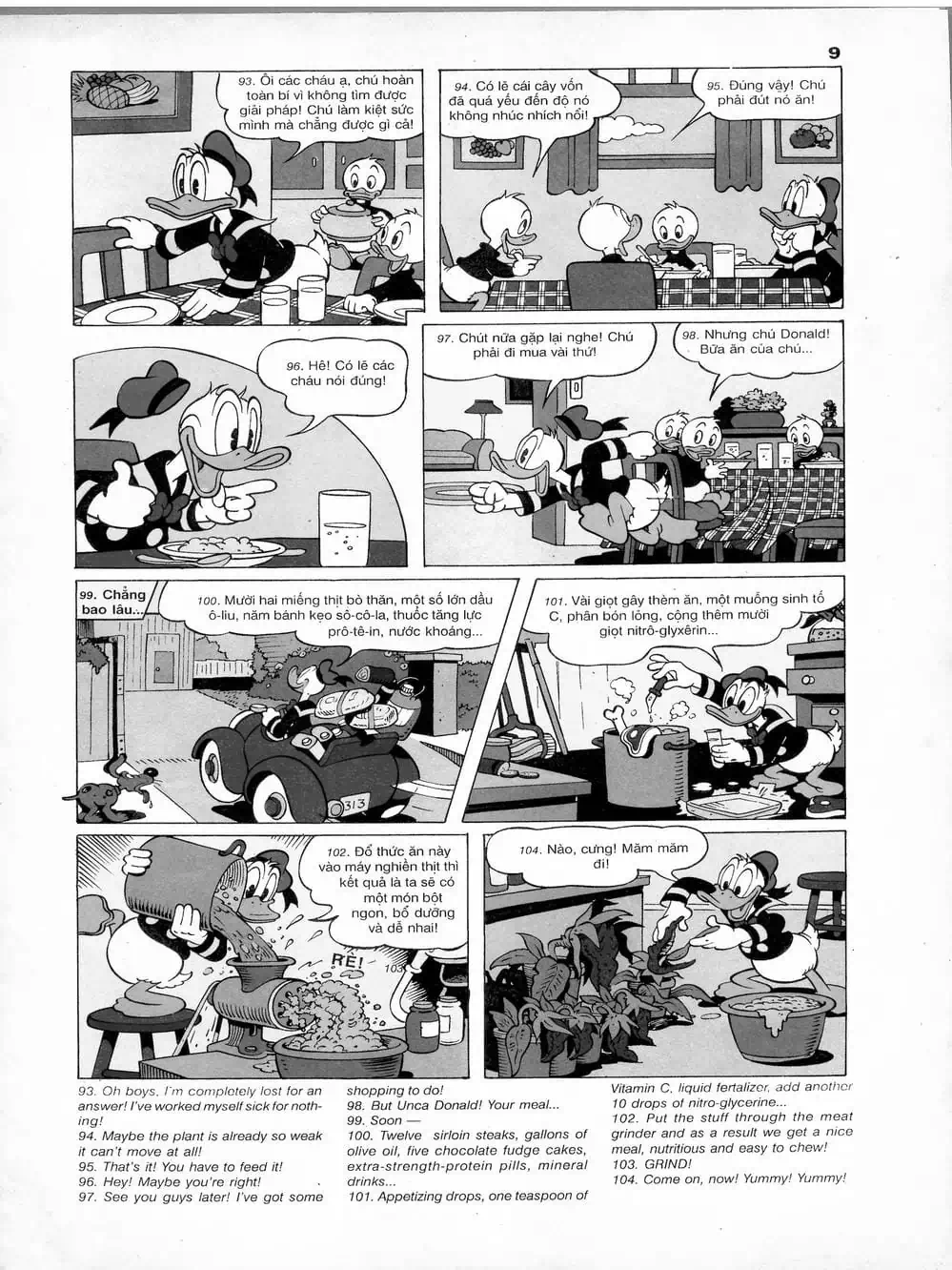 Truyện Tranh Donald Và Bạn Hữu trang 2