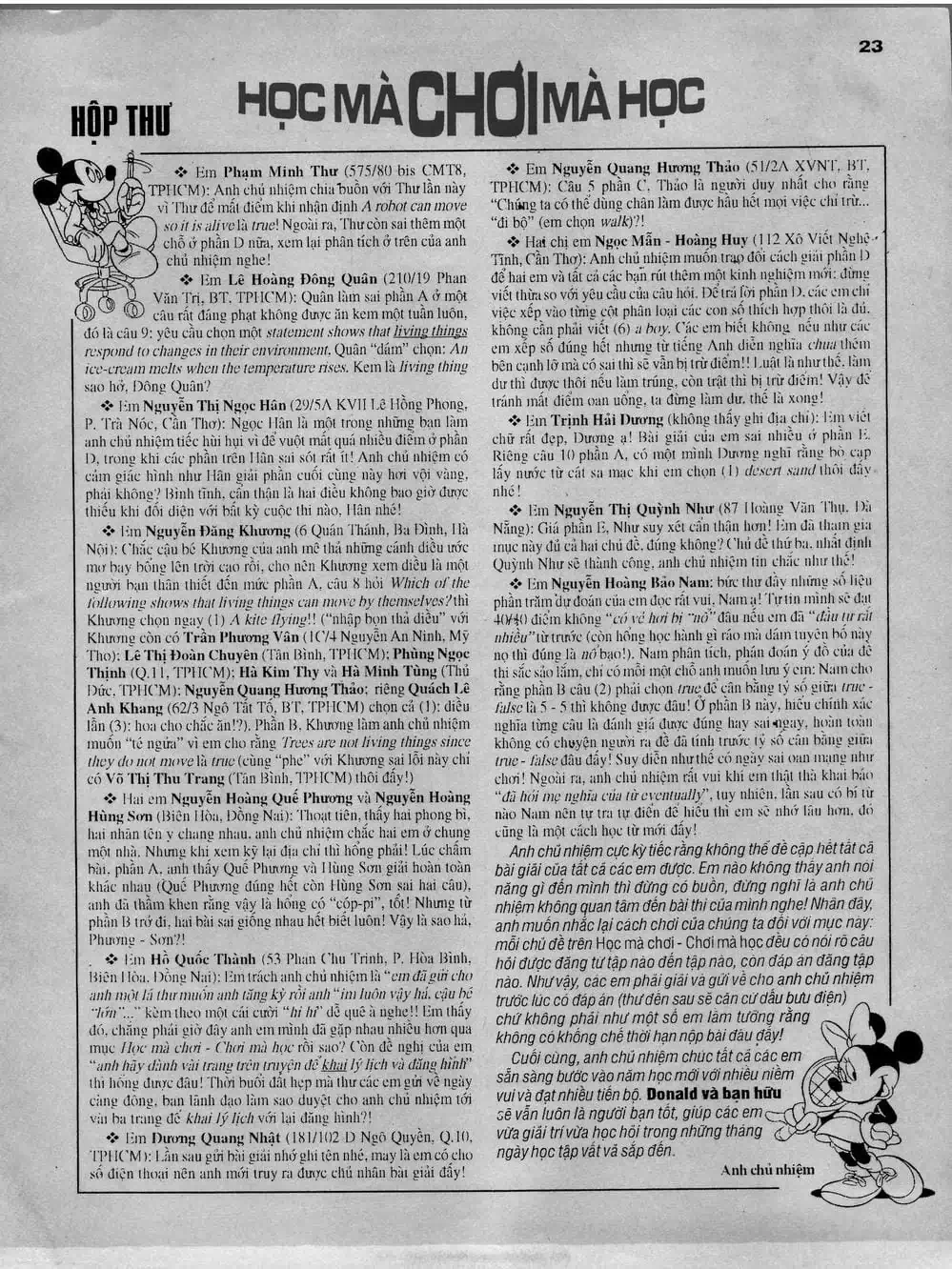 Truyện Tranh Donald Và Bạn Hữu trang 2