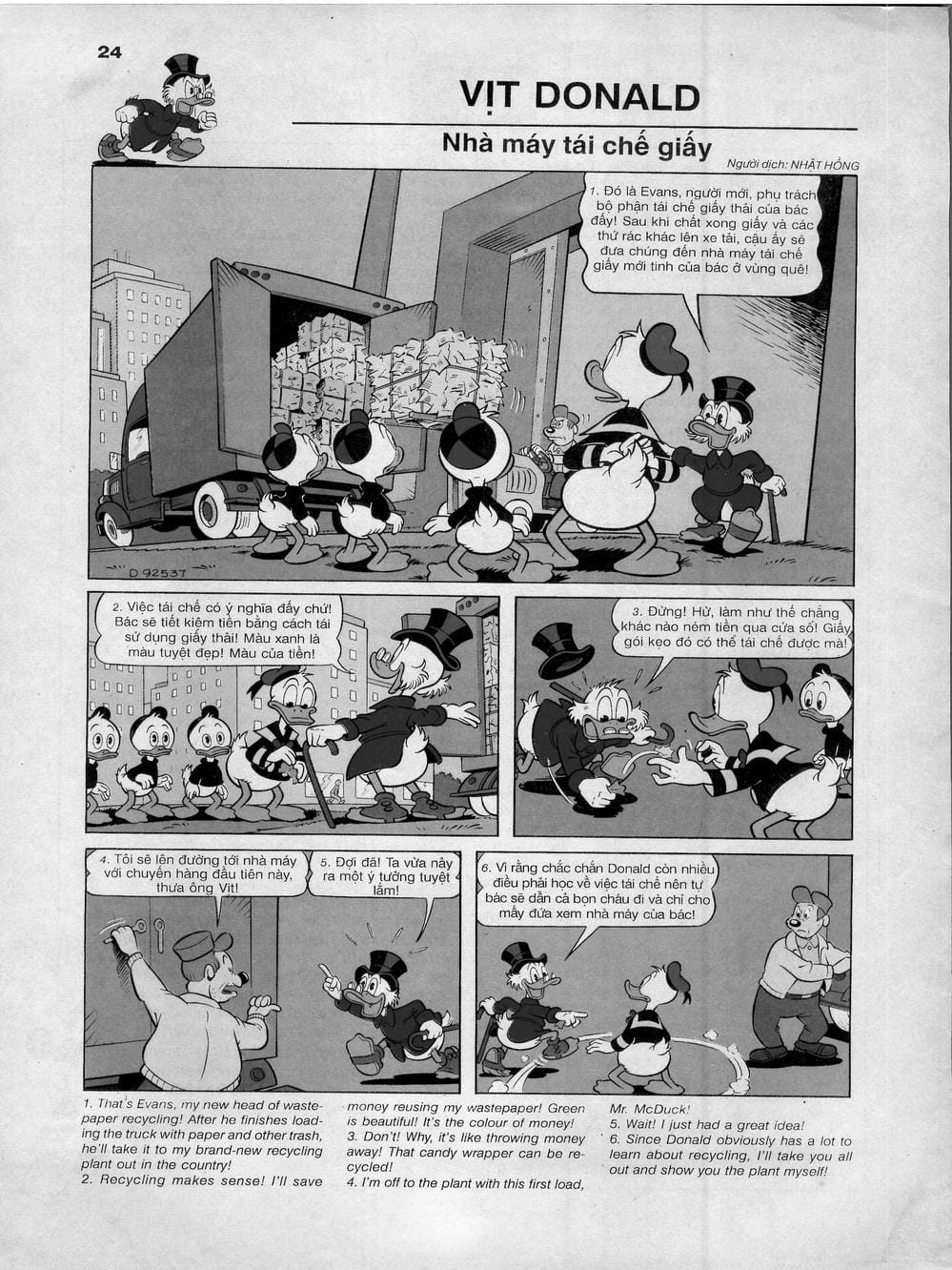 Truyện Tranh Donald Và Bạn Hữu trang 2