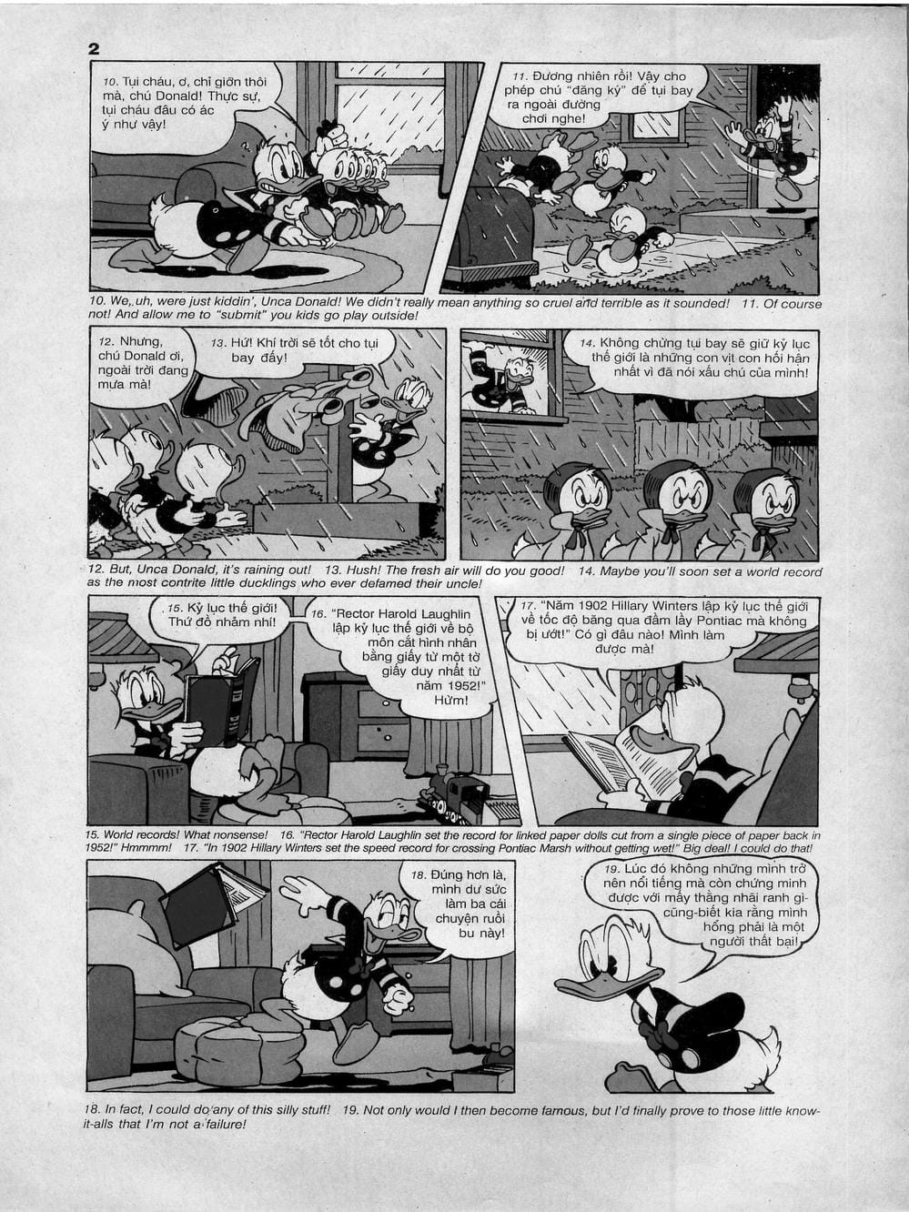 Truyện Tranh Donald Và Bạn Hữu trang 2