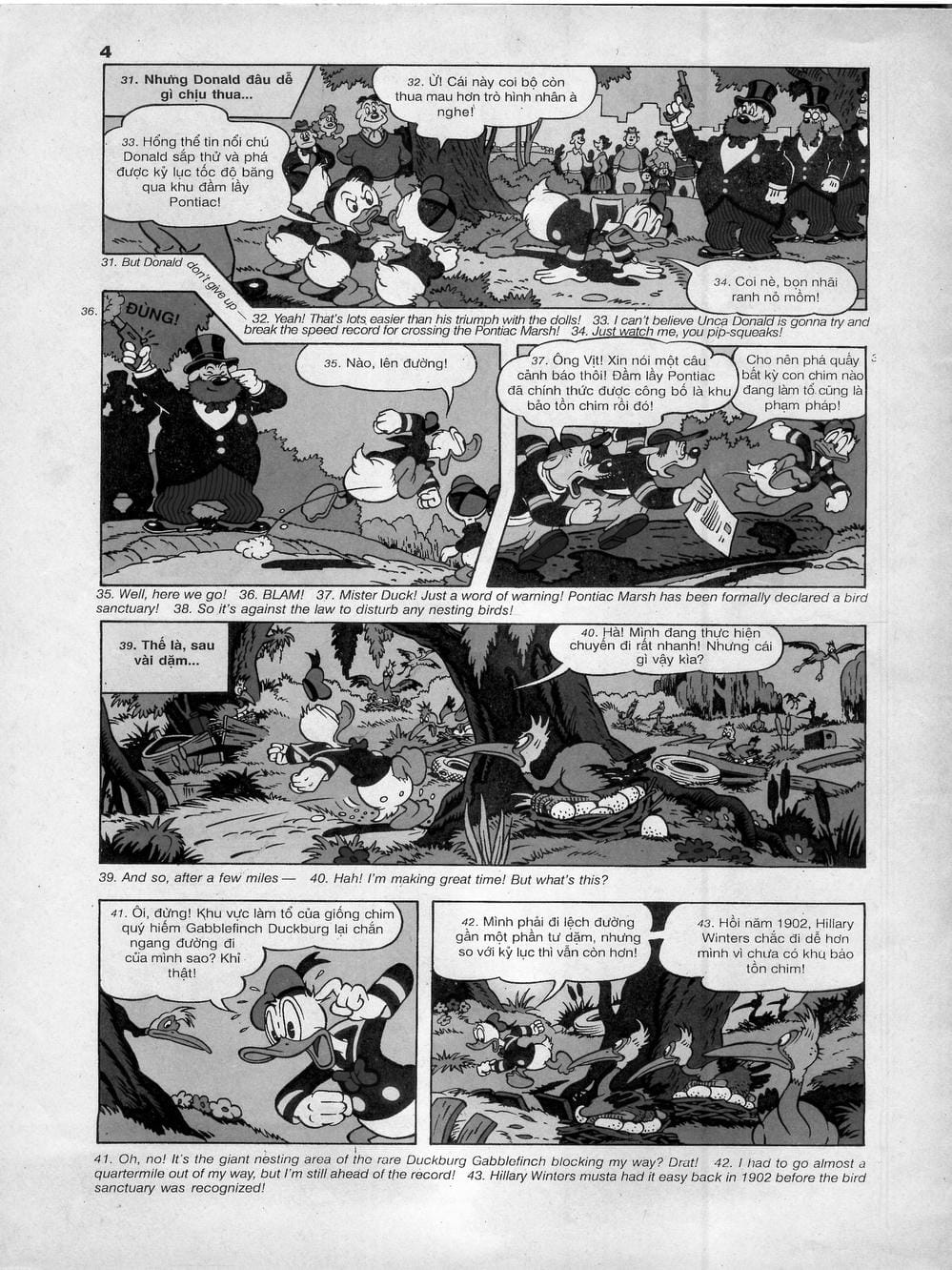 Truyện Tranh Donald Và Bạn Hữu trang 2