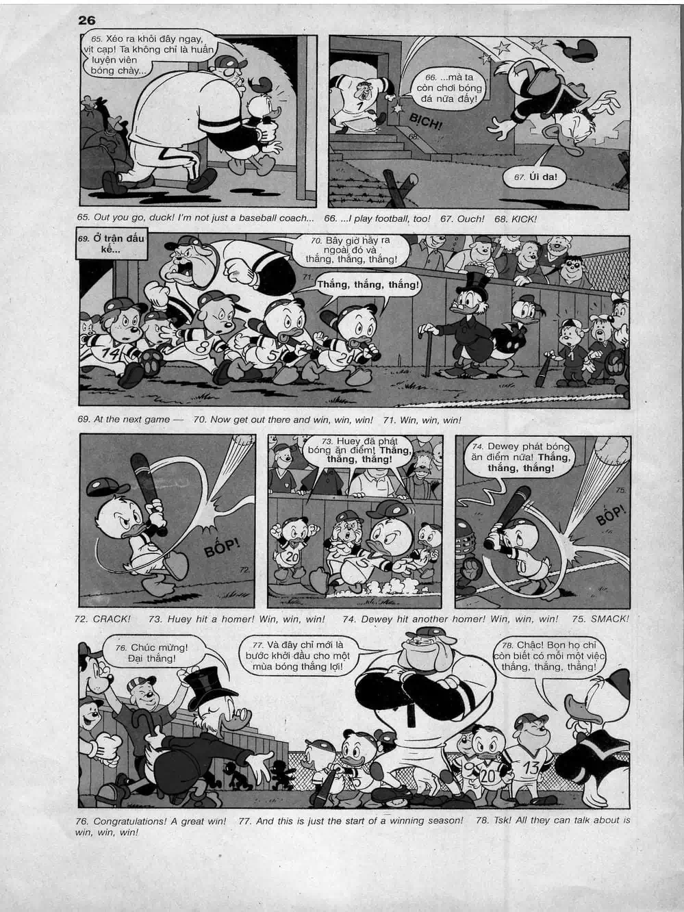 Truyện Tranh Donald Và Bạn Hữu trang 2