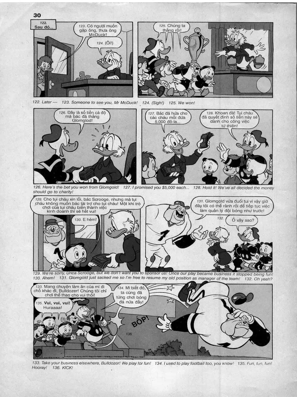 Truyện Tranh Donald Và Bạn Hữu trang 2