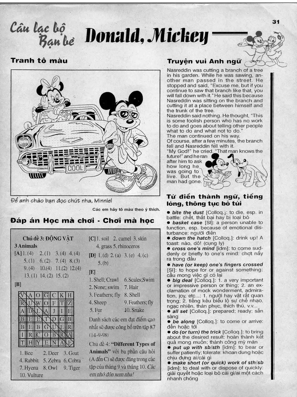 Truyện Tranh Donald Và Bạn Hữu trang 2