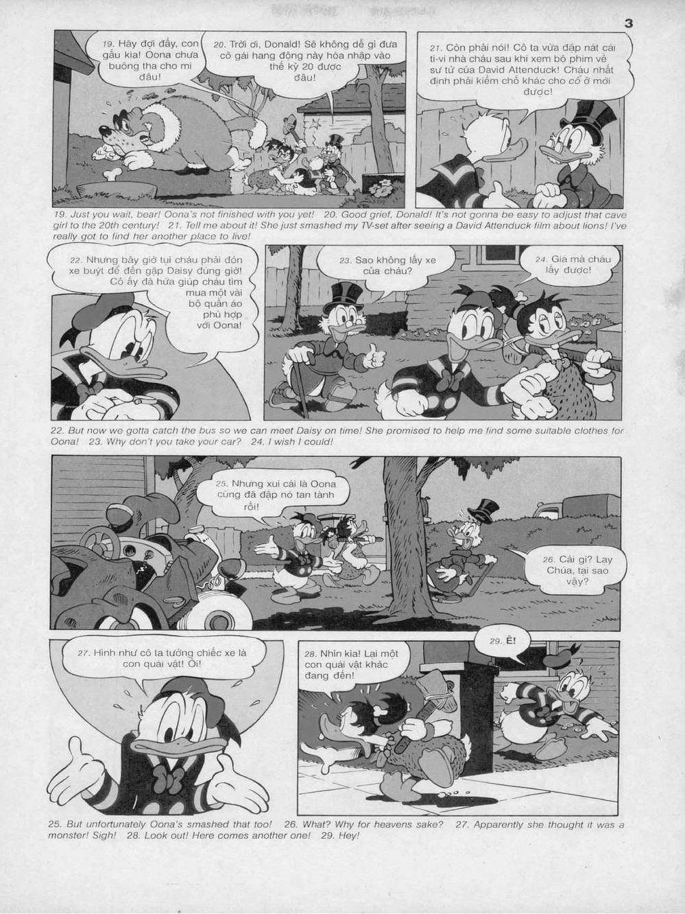 Truyện Tranh Donald Và Bạn Hữu trang 2