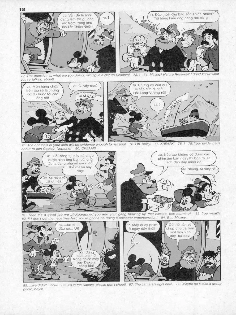 Truyện Tranh Donald Và Bạn Hữu trang 2