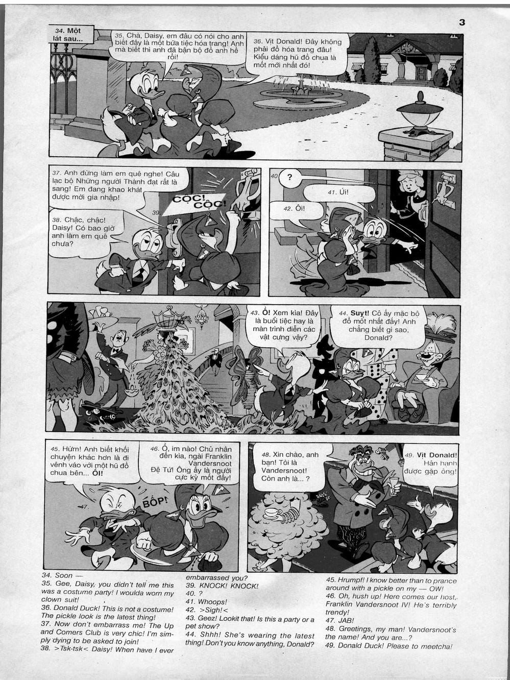 Truyện Tranh Donald Và Bạn Hữu trang 2