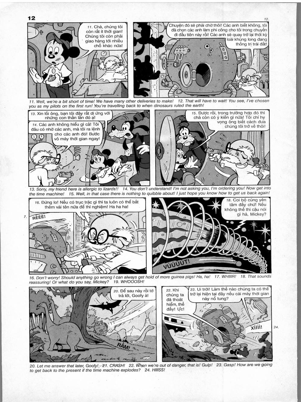 Truyện Tranh Donald Và Bạn Hữu trang 2