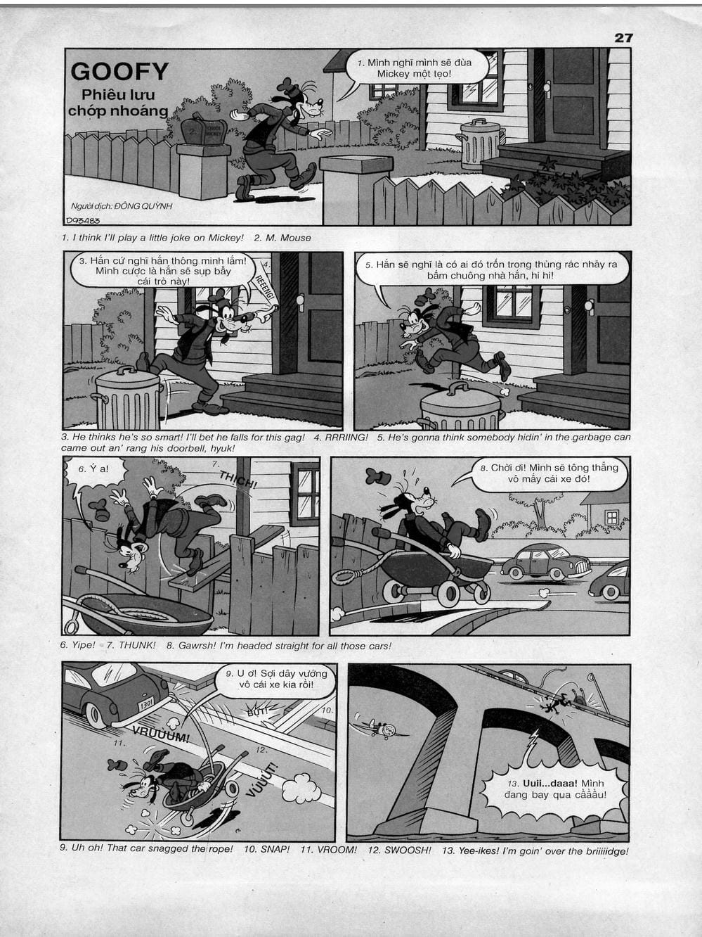 Truyện Tranh Donald Và Bạn Hữu trang 2