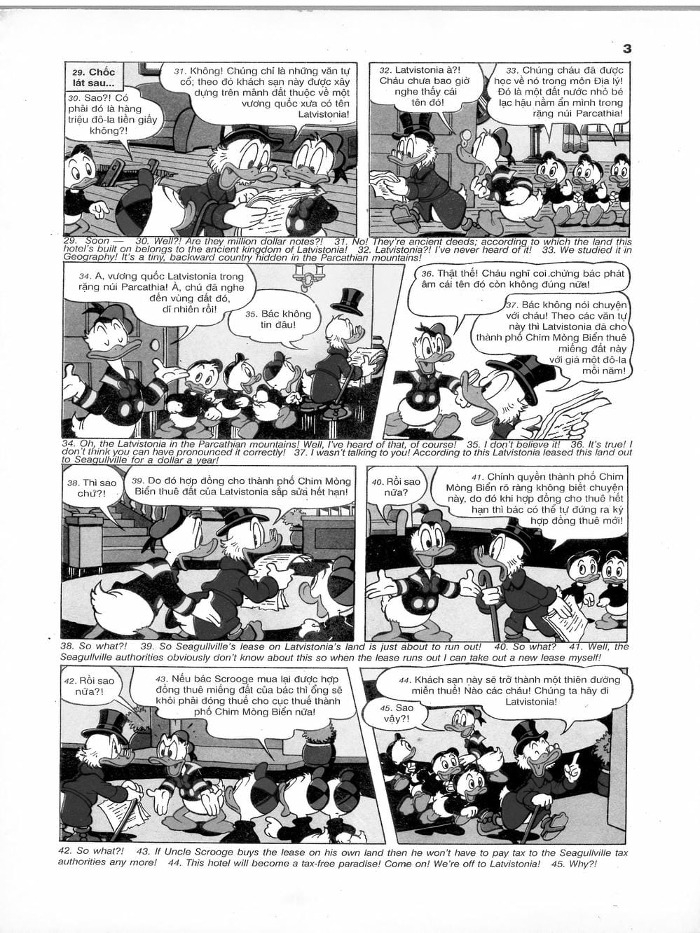 Truyện Tranh Donald Và Bạn Hữu trang 2