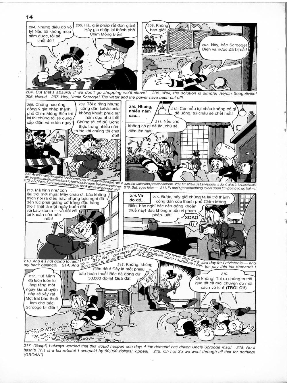 Truyện Tranh Donald Và Bạn Hữu trang 2