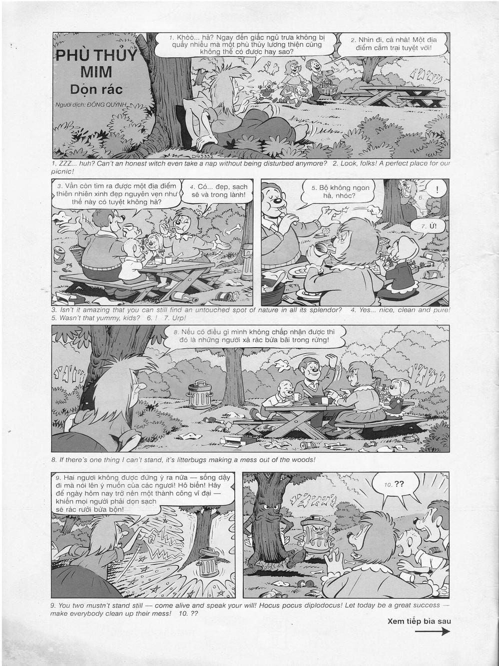 Truyện Tranh Donald Và Bạn Hữu trang 2