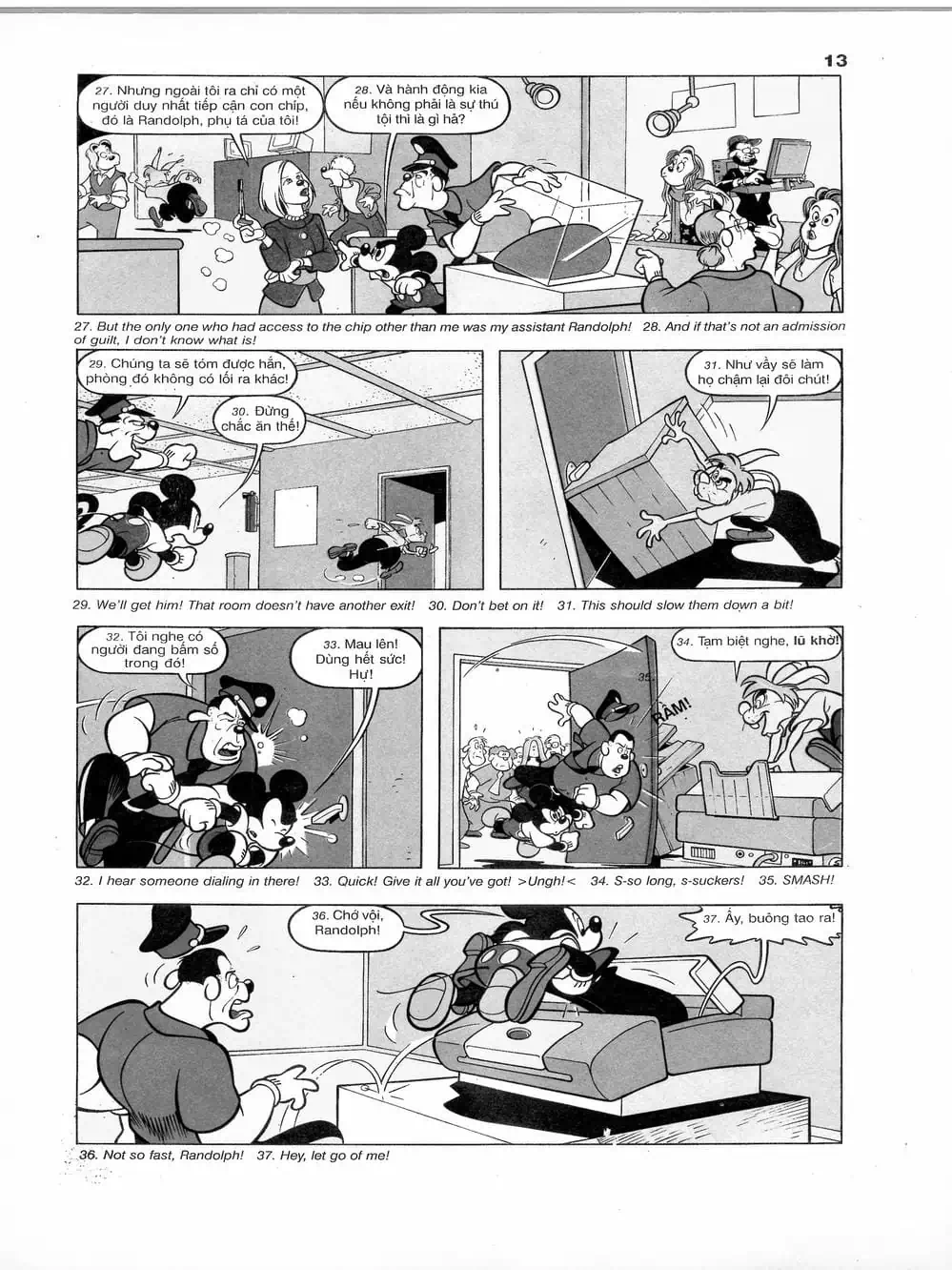 Truyện Tranh Donald Và Bạn Hữu trang 2