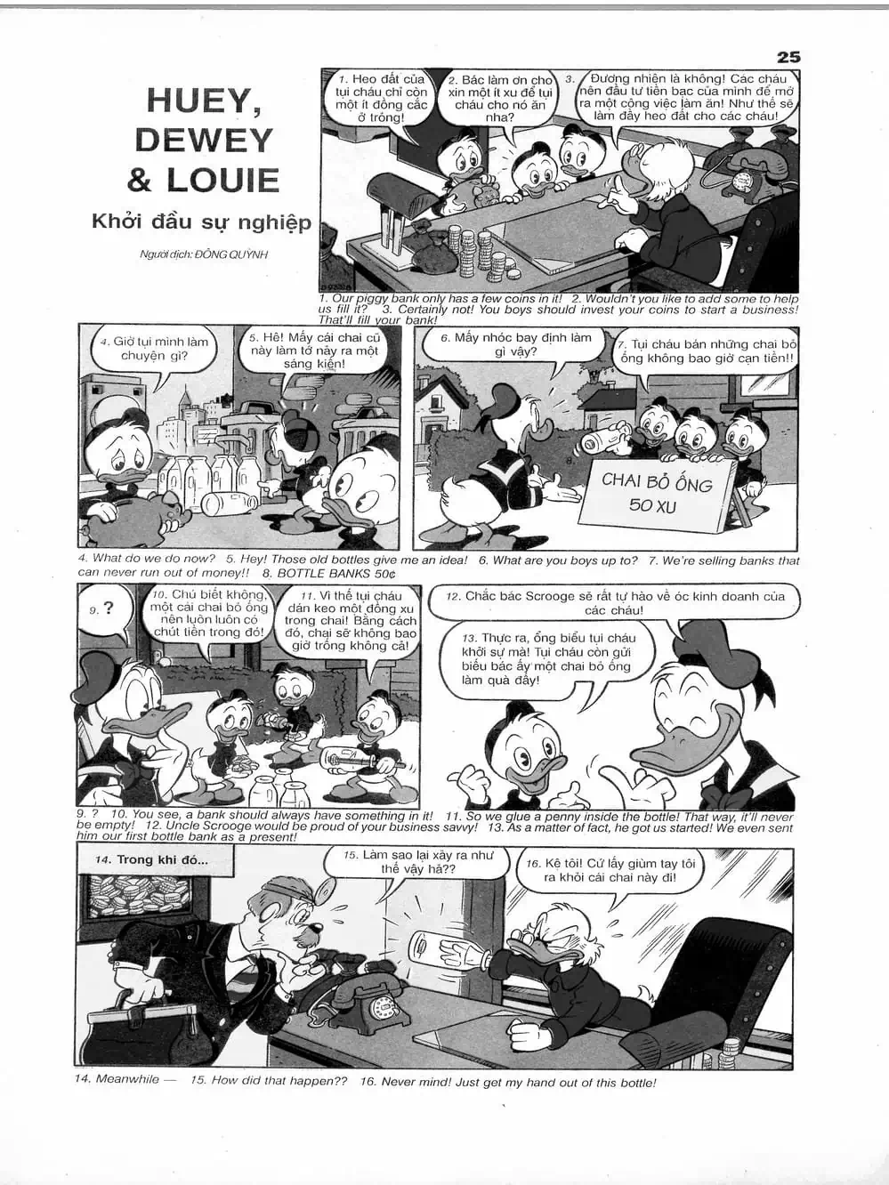 Truyện Tranh Donald Và Bạn Hữu trang 2