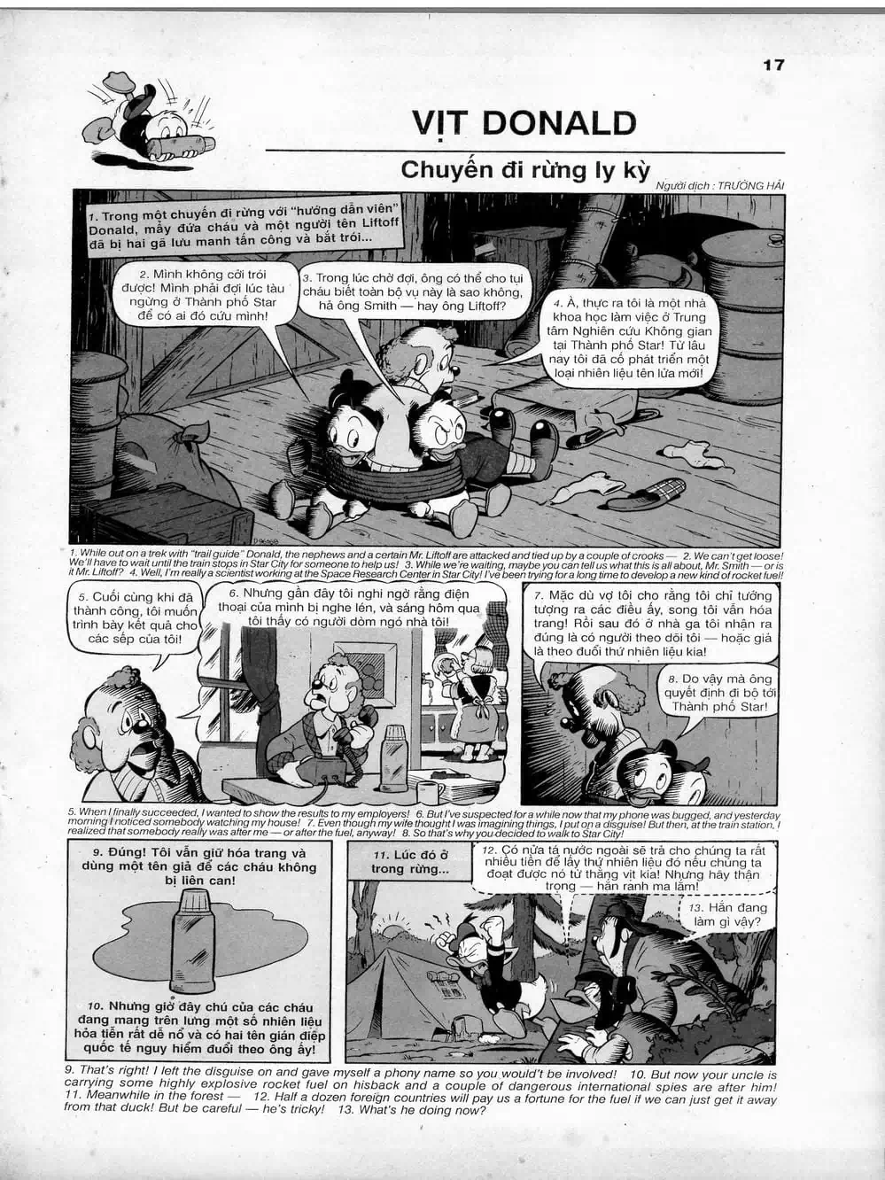 Truyện Tranh Donald Và Bạn Hữu trang 2