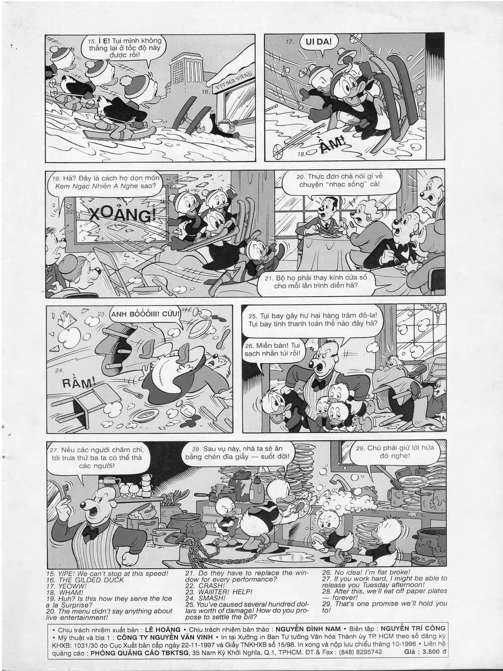 Truyện Tranh Donald Và Bạn Hữu trang 2