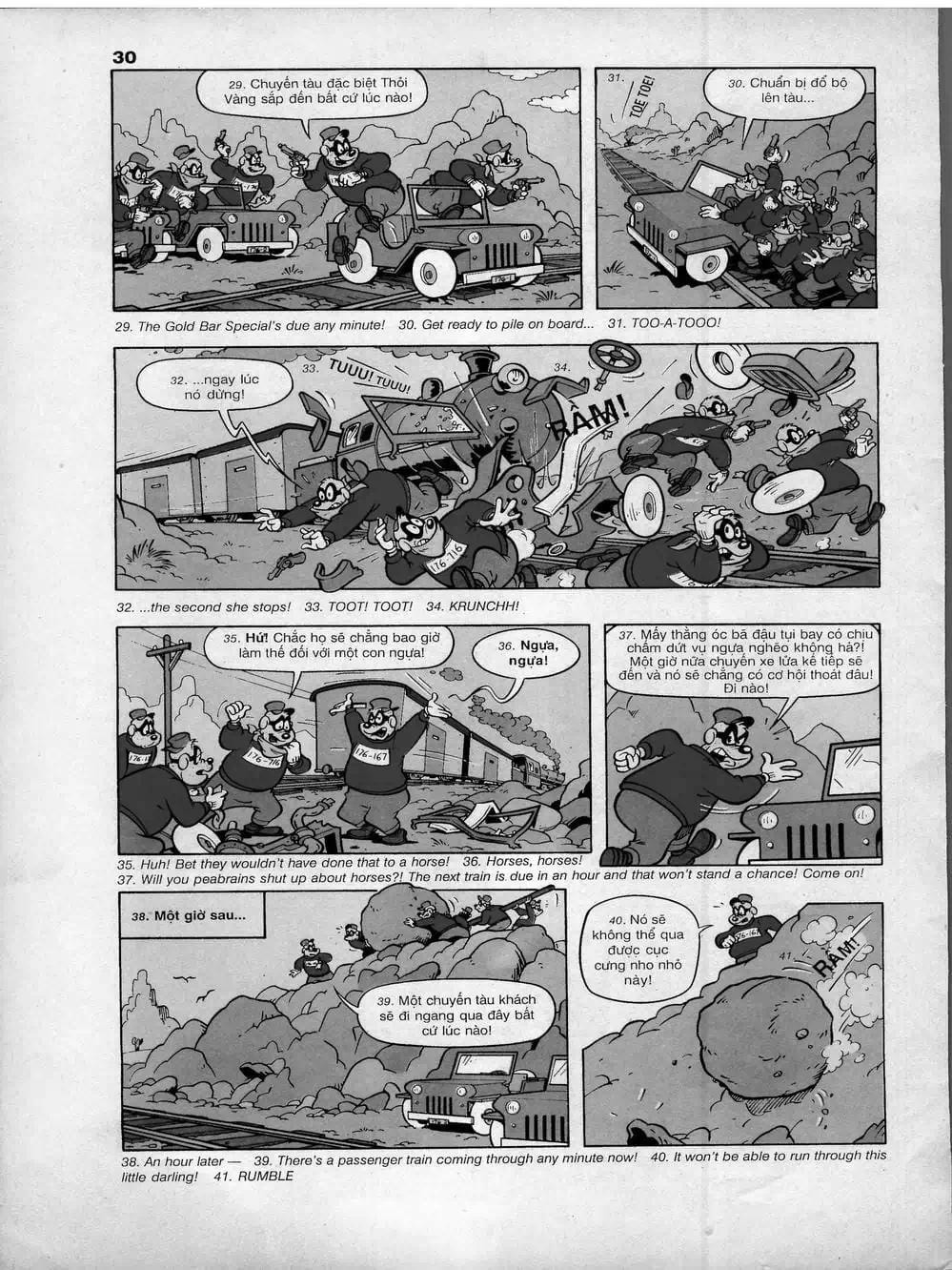 Truyện Tranh Donald Và Bạn Hữu trang 2