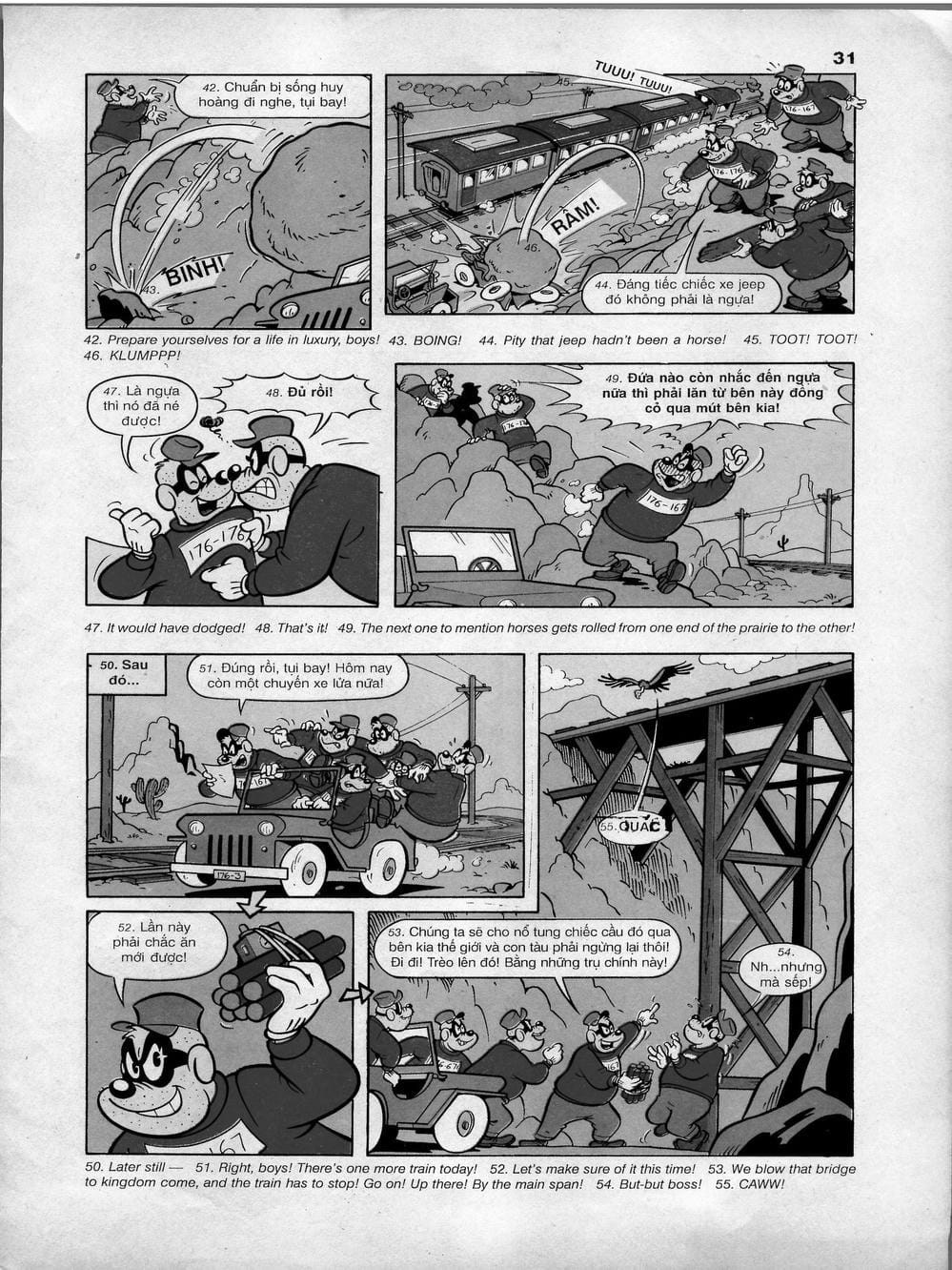Truyện Tranh Donald Và Bạn Hữu trang 2