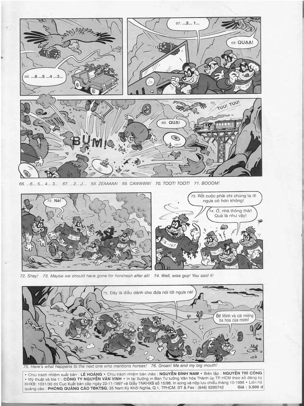 Truyện Tranh Donald Và Bạn Hữu trang 2