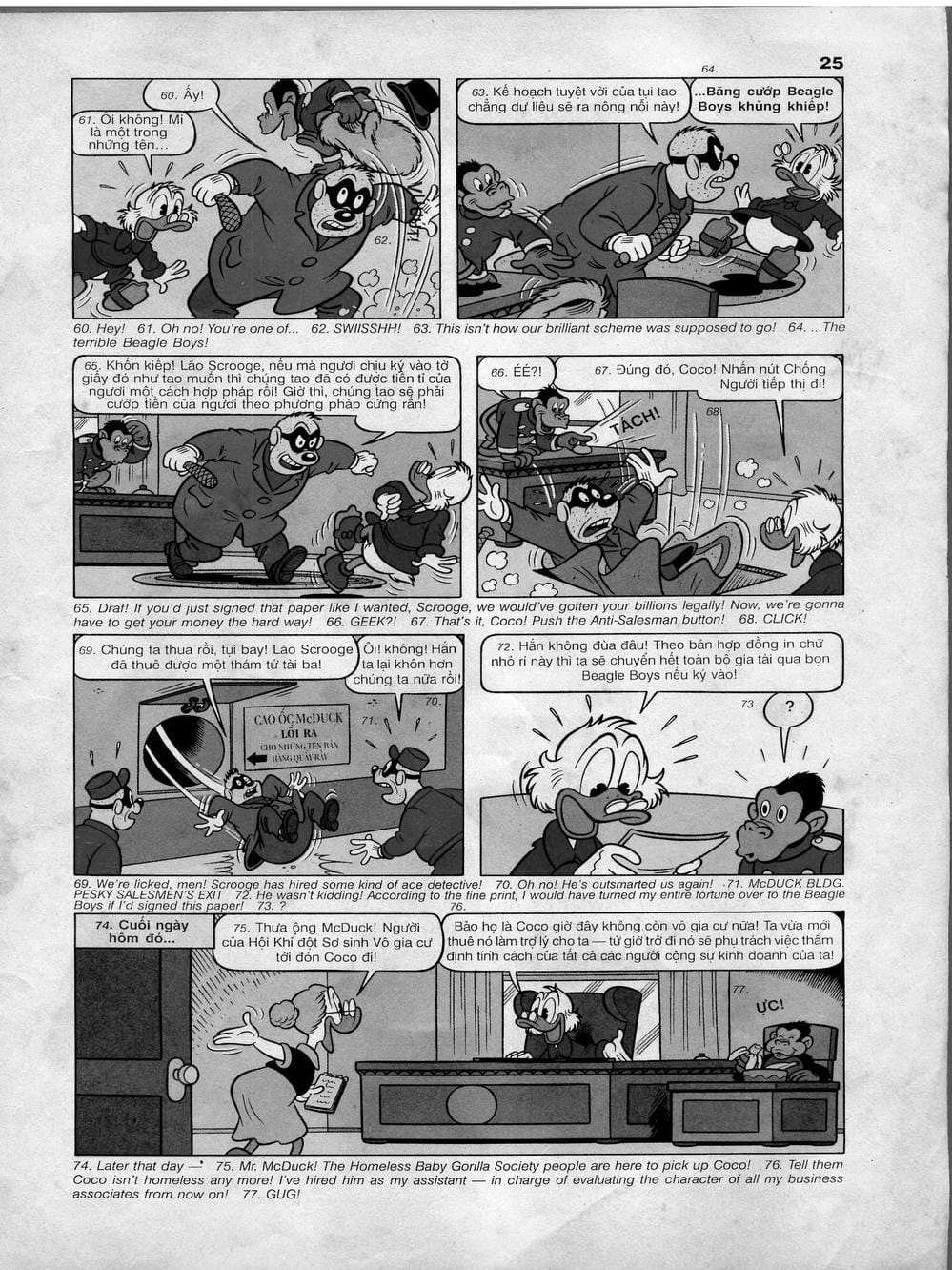 Truyện Tranh Donald Và Bạn Hữu trang 2