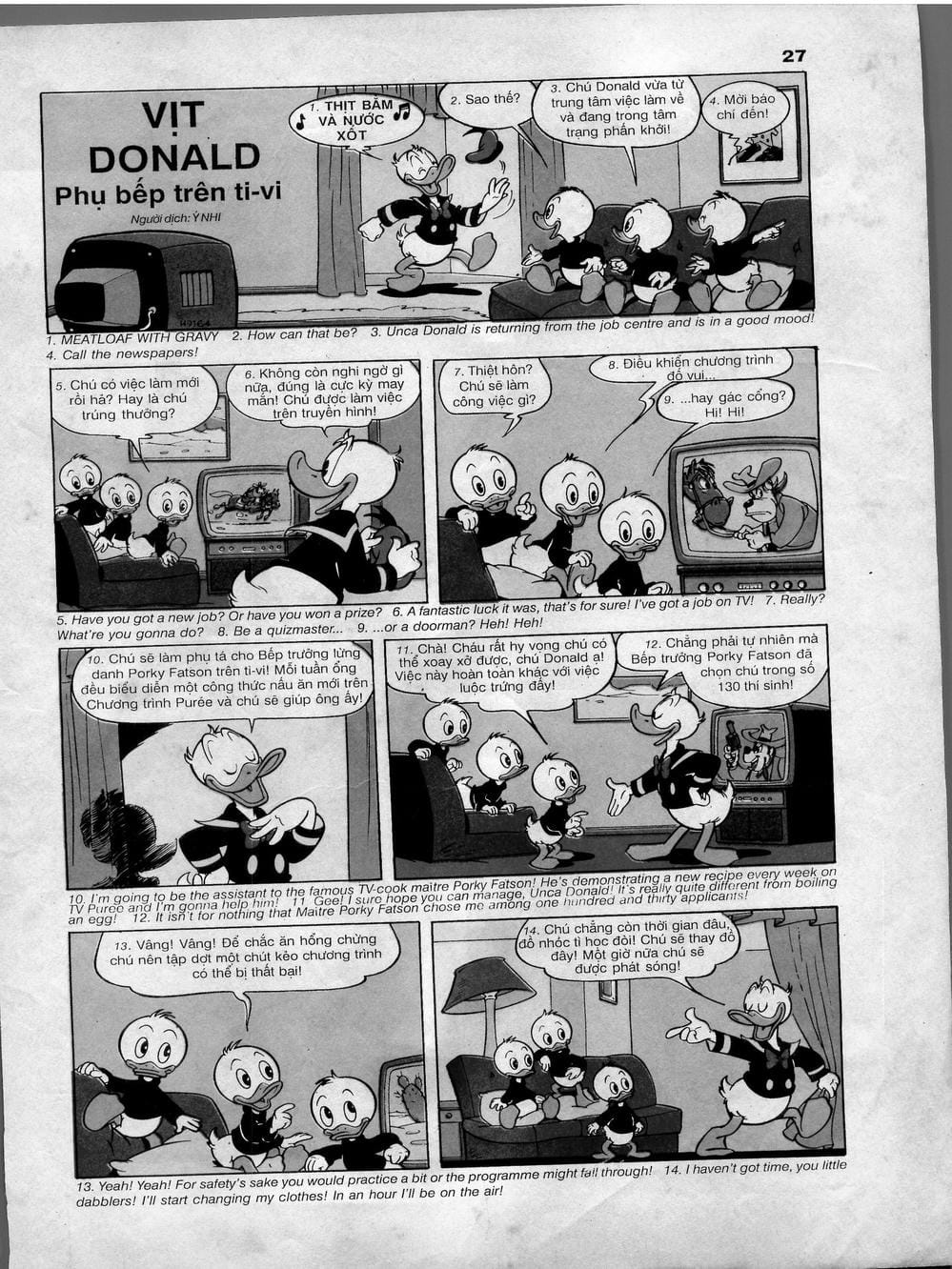 Truyện Tranh Donald Và Bạn Hữu trang 2