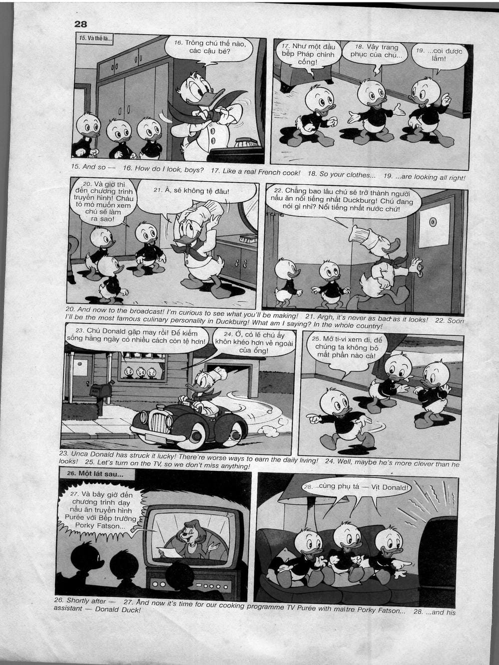 Truyện Tranh Donald Và Bạn Hữu trang 2