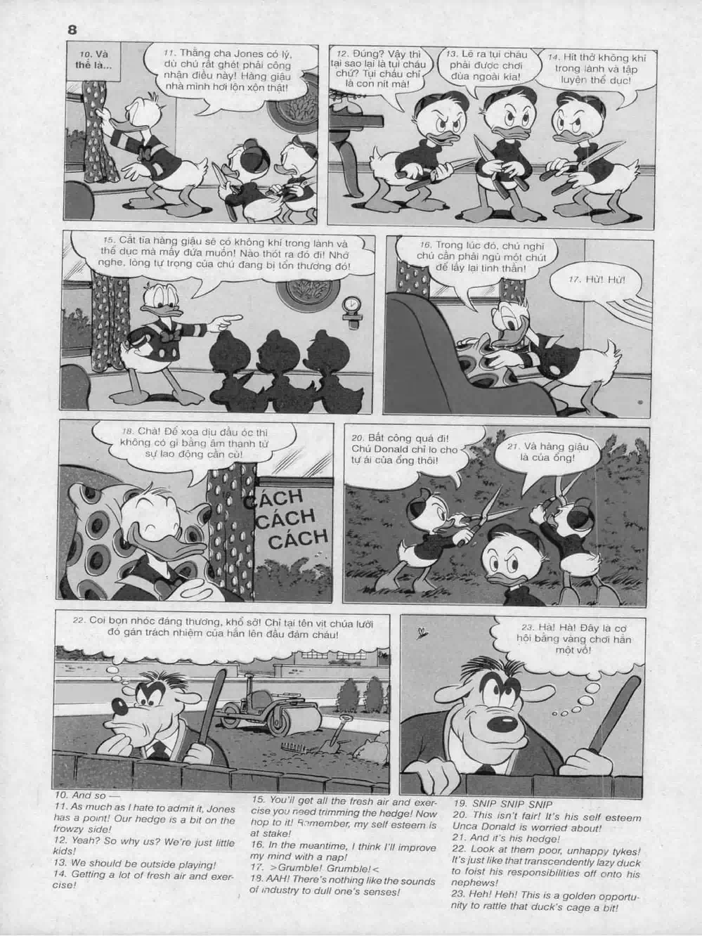 Truyện Tranh Donald Và Bạn Hữu trang 2