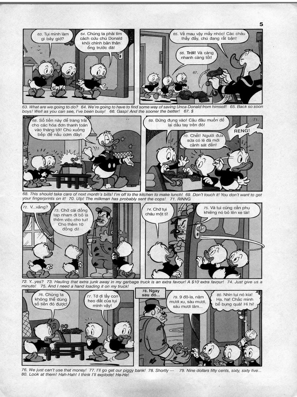 Truyện Tranh Donald Và Bạn Hữu trang 2