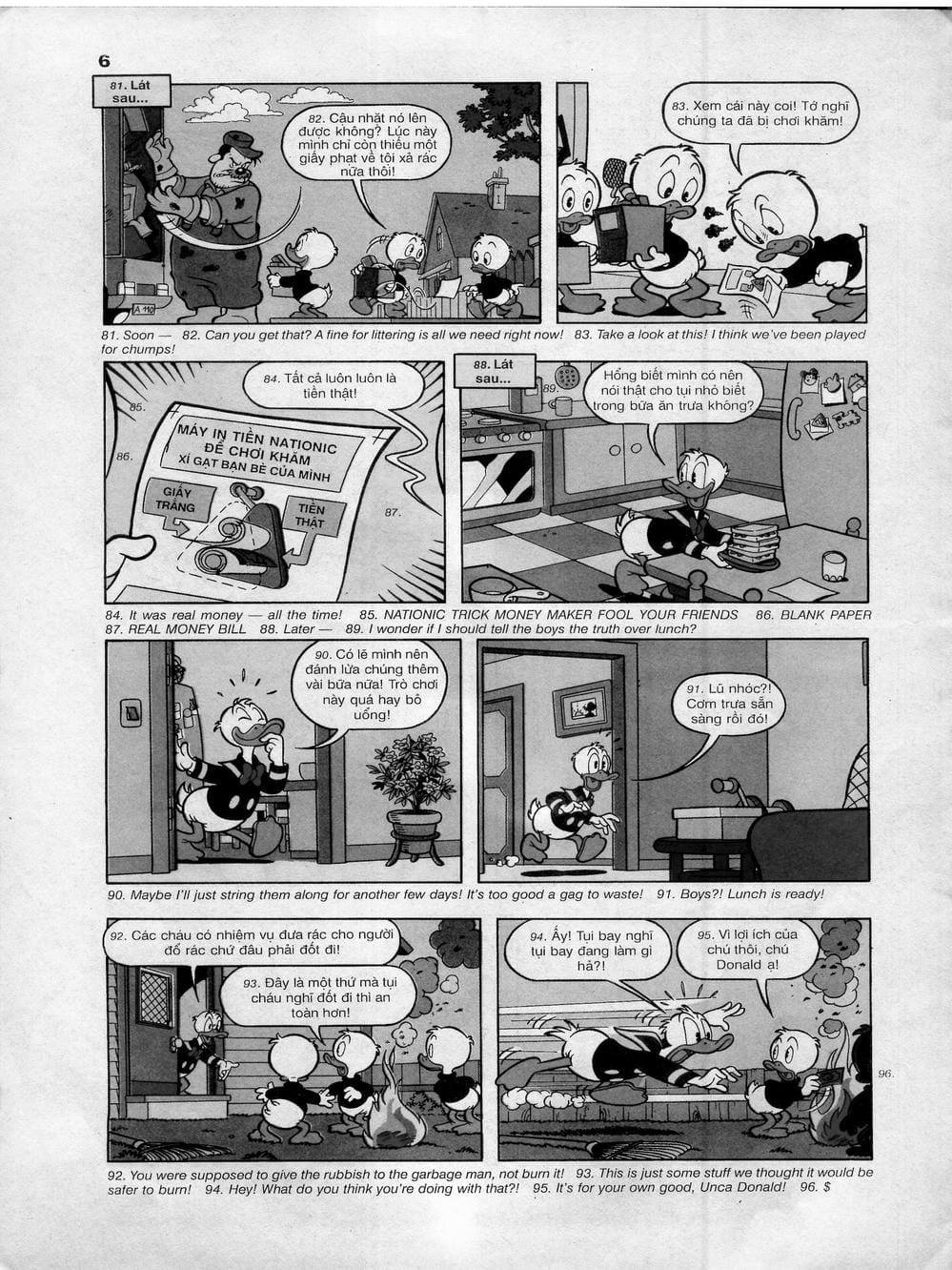 Truyện Tranh Donald Và Bạn Hữu trang 2