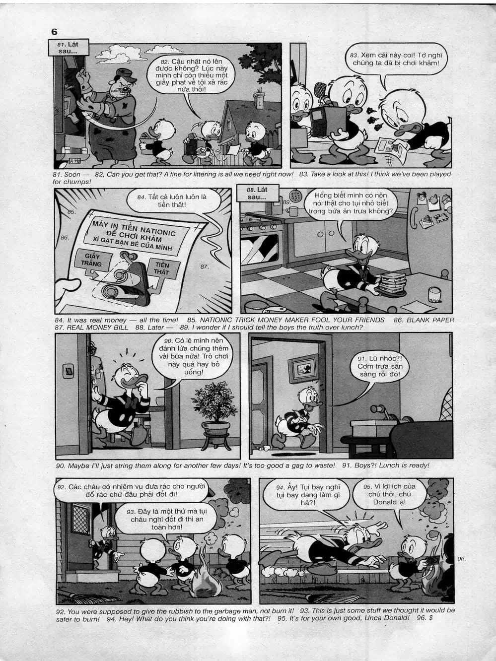 Truyện Tranh Donald Và Bạn Hữu trang 2