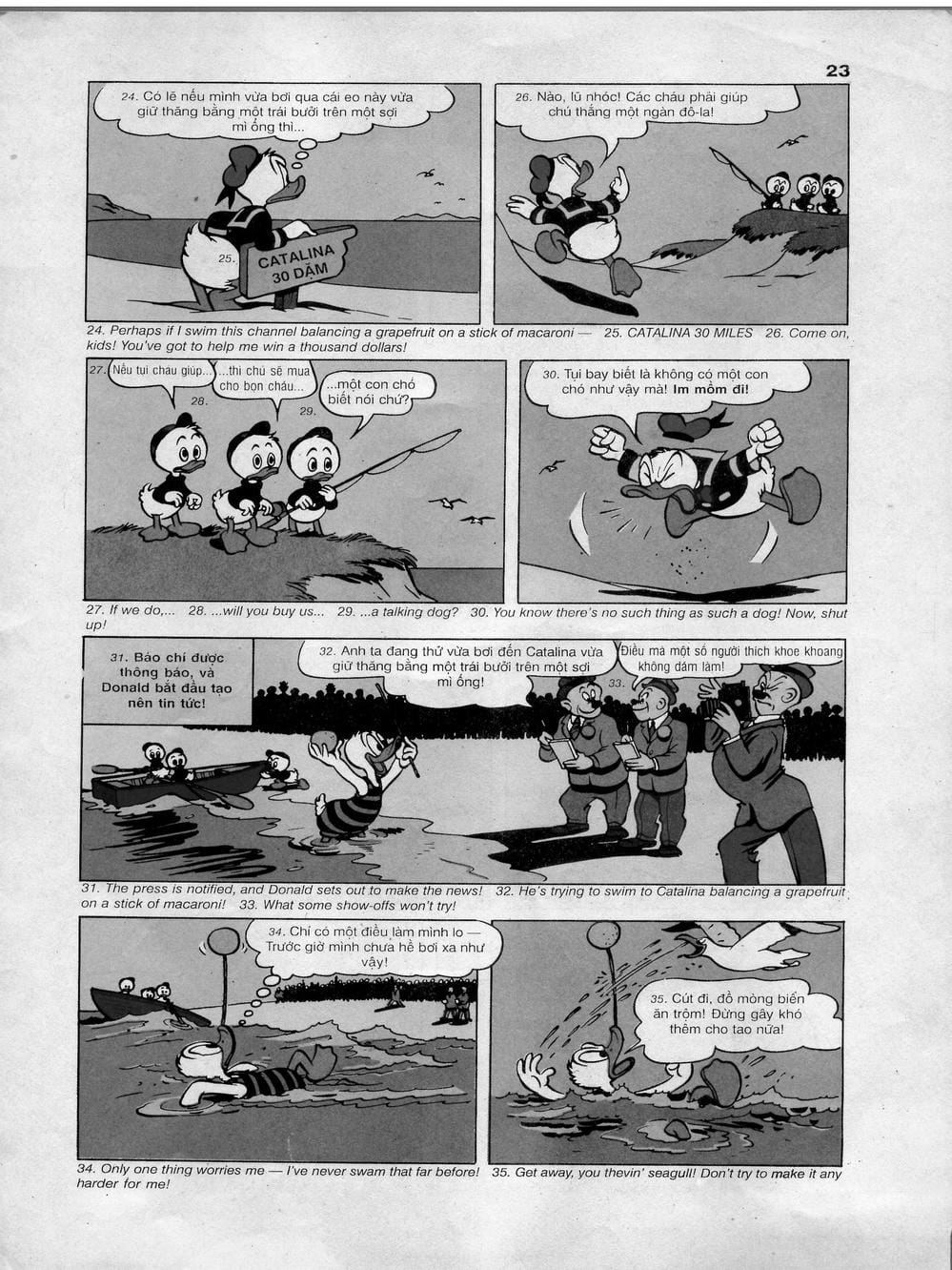 Truyện Tranh Donald Và Bạn Hữu trang 2