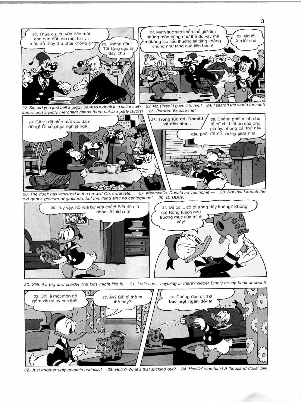 Truyện Tranh Donald Và Bạn Hữu trang 2