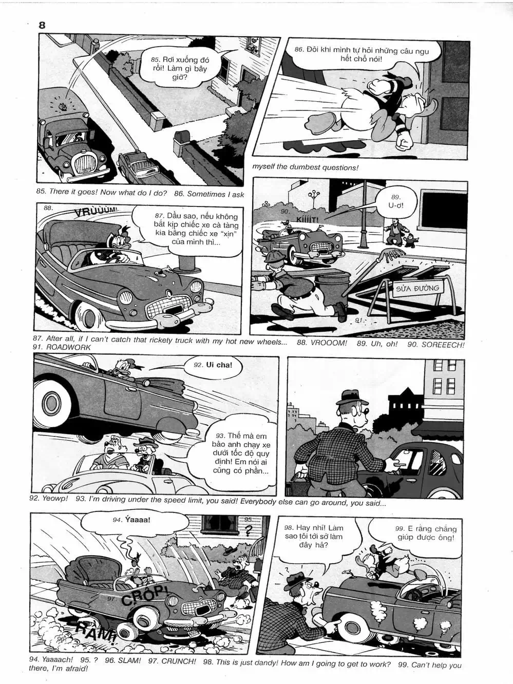 Truyện Tranh Donald Và Bạn Hữu trang 2