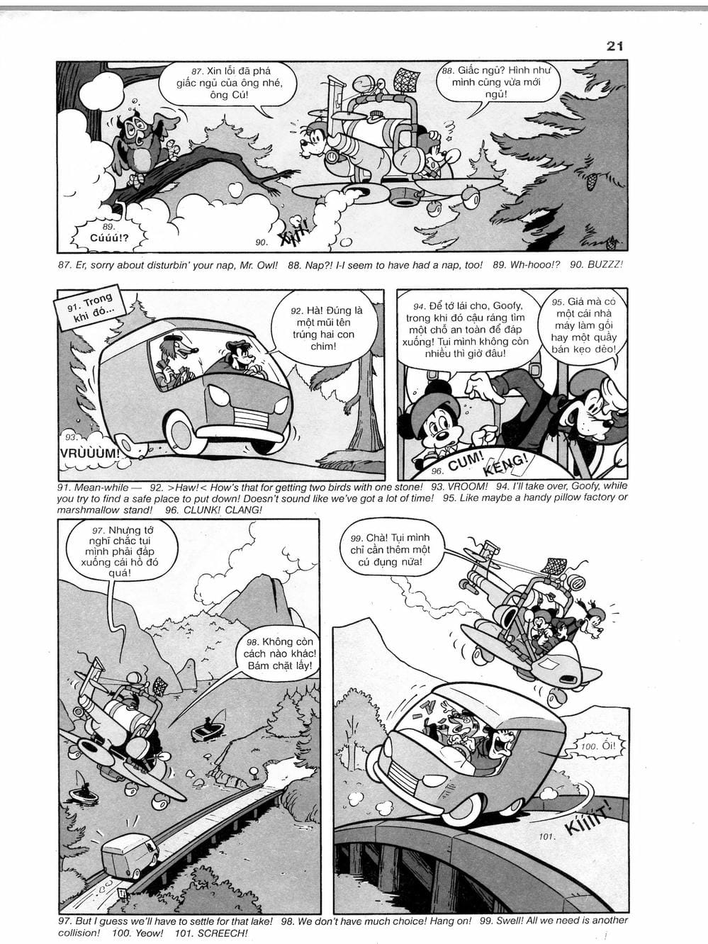 Truyện Tranh Donald Và Bạn Hữu trang 2