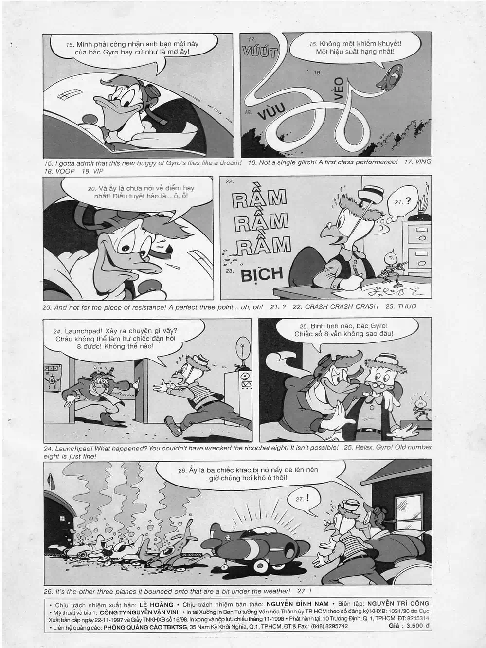 Truyện Tranh Donald Và Bạn Hữu trang 2