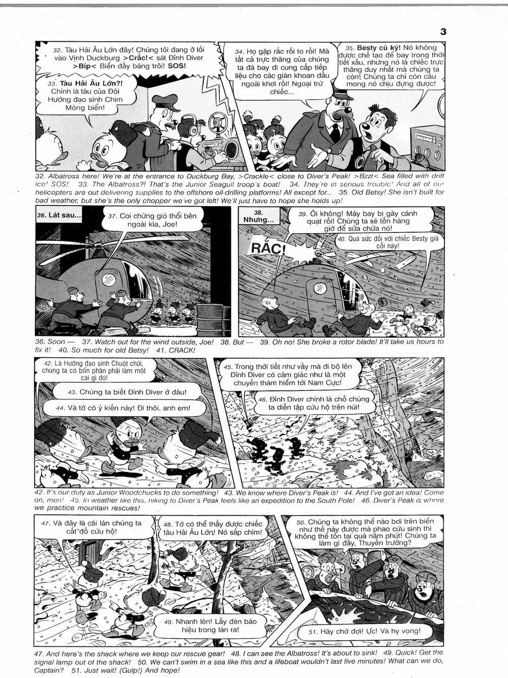 Truyện Tranh Donald Và Bạn Hữu trang 2