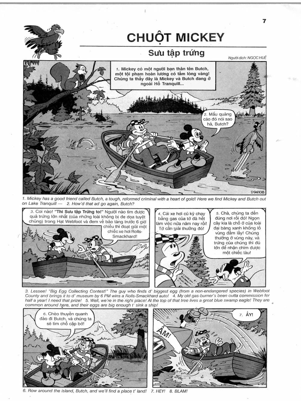 Truyện Tranh Donald Và Bạn Hữu trang 2