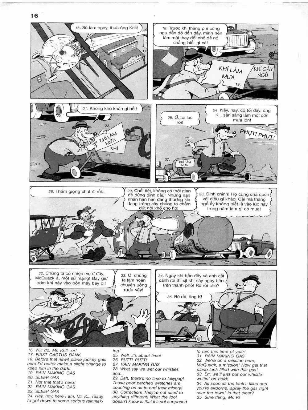 Truyện Tranh Donald Và Bạn Hữu trang 2