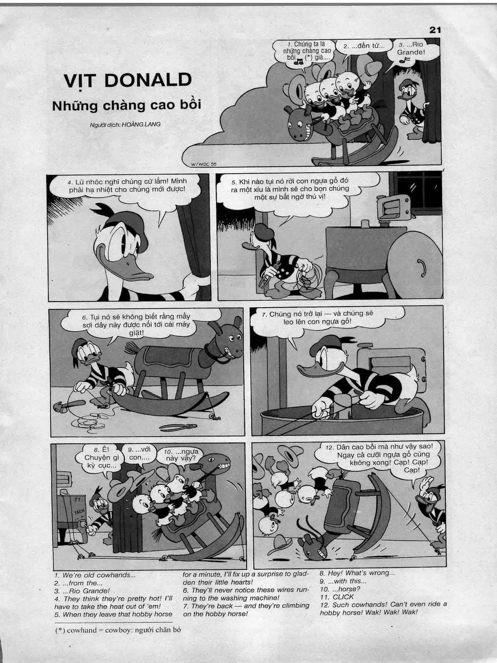 Truyện Tranh Donald Và Bạn Hữu trang 2